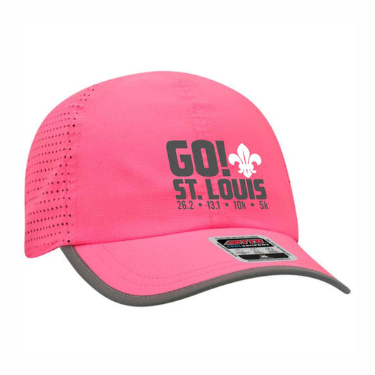 Cap - 6-Panel Tech -Pink- Logo